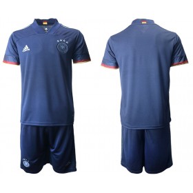 Billige Fotballdrakter Tyskland Barn Bortedraktsett EM 2020 Kortermet